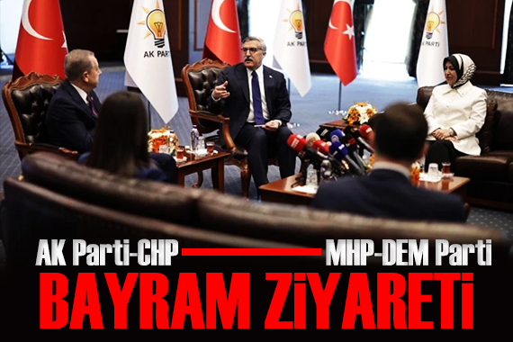 Siyasi partiler bayramlaşıyor! AK Partili Yayman: Programımıza CHP ile başladık