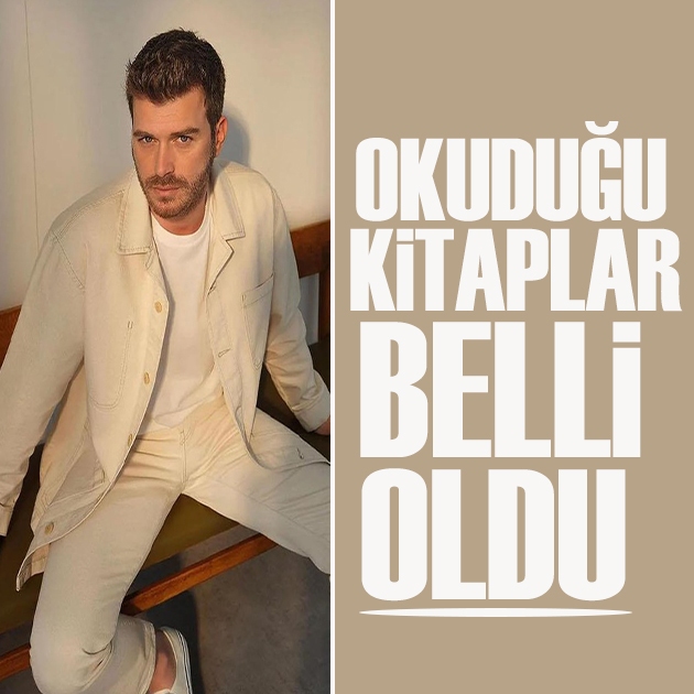 Kıvanç Tatlıtuğ'un okuduğu kitaplar belli oldu