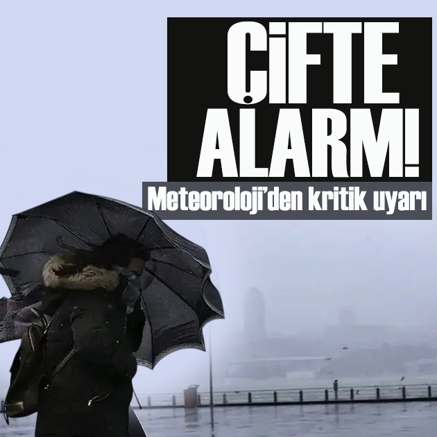 Hava durumunda çifte alarm: Pus, sis ve sağanak yağış etkili olacak