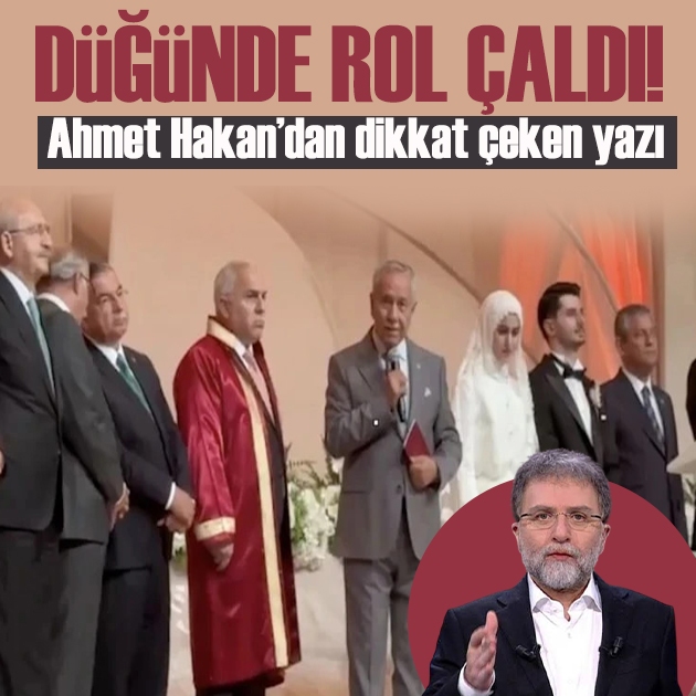 Ahmet Hakan yazdı: Bülent Arınç’tan Melih Gökçek’e düğün kıyağı