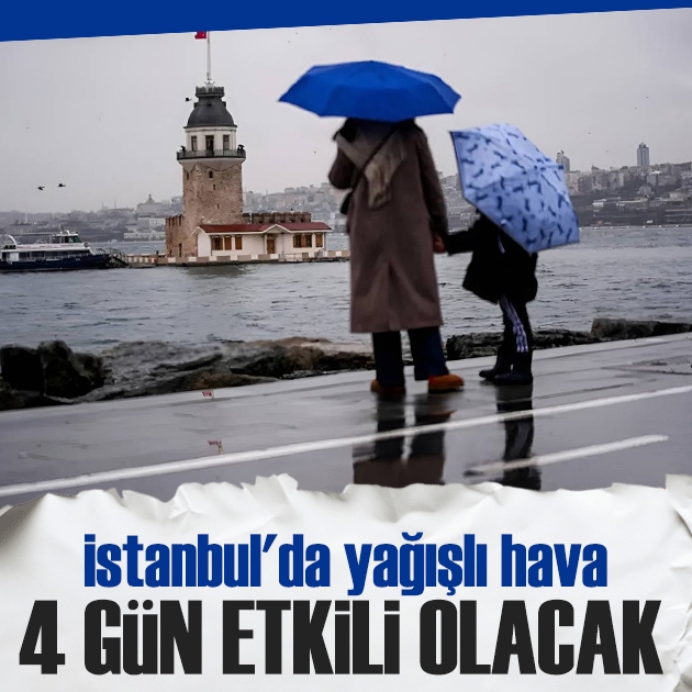 Balkanlardan geldi: İstanbul'da yağışlı hava 4 gün etkili olacak