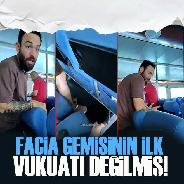 Girne'deki dehşet gemisinin, daha önce de su aldığı tespit edildi