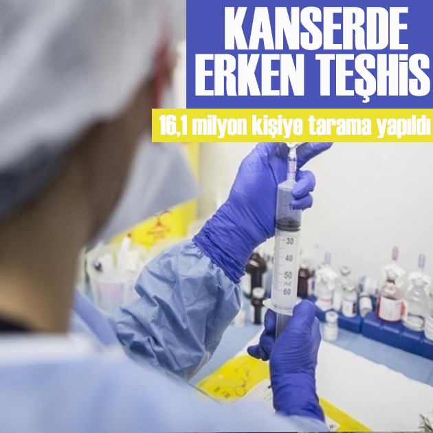 Türkiye genelinde 16,1 milyon kişiye kanser taraması yapıldı: 36 bin kişiye tanı konuldu