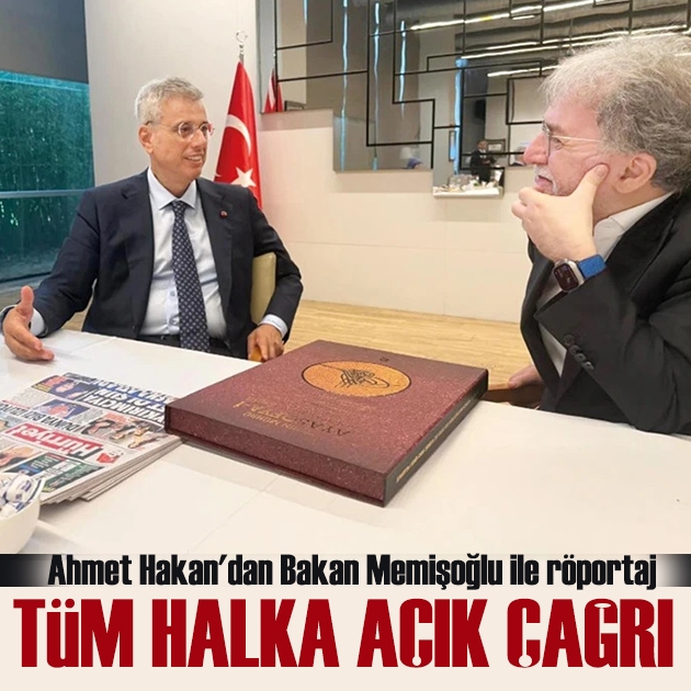 Ahmet Hakan'dan Bakan Memişoğlu ile röportaj: Artık yeni hedef sağlıklı kişilerin sağlığını korumak