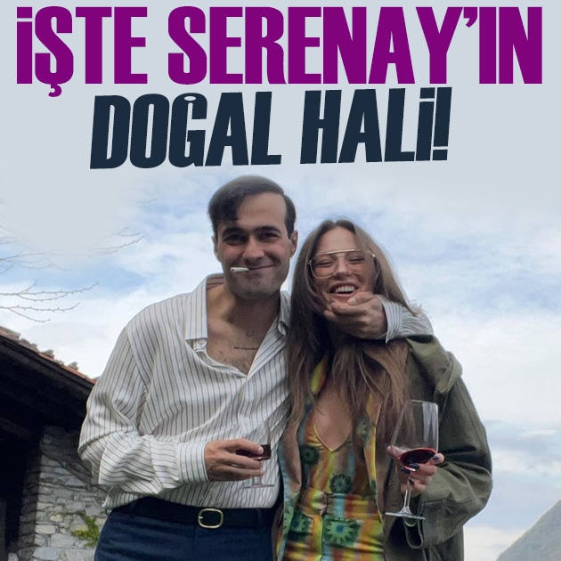 Mert Demir paylaştı: İşte Serenay Sarıkaya'nın en doğal hali