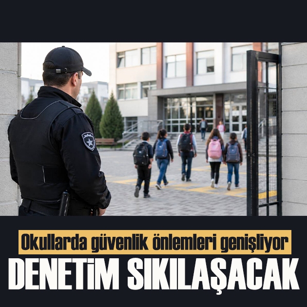 Okullarda güvenlik önlemleri genişliyor