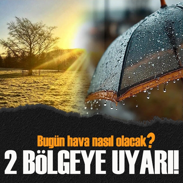 Meteoroloji Genel Müdürlüğü açıkladı: Karadeniz'de yağmur, 2 bölgede rüzgar var!