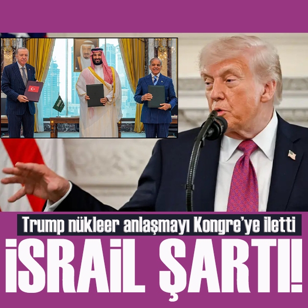 Trump'dan Suudi Arabistan ile nükleer anlaşma için İsrail şartı