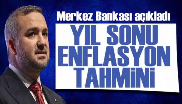 Merkez Bankası'ndan enflasyon açıklaması: Tahmin değişmedi