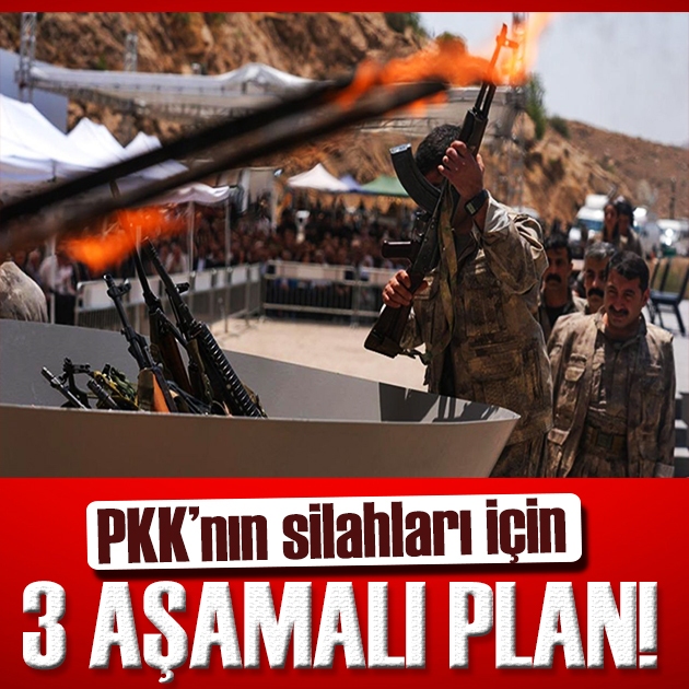 PKK'nın silahları için 3 aşamalı plan: Envanter, geri dönüşüm ve satış!