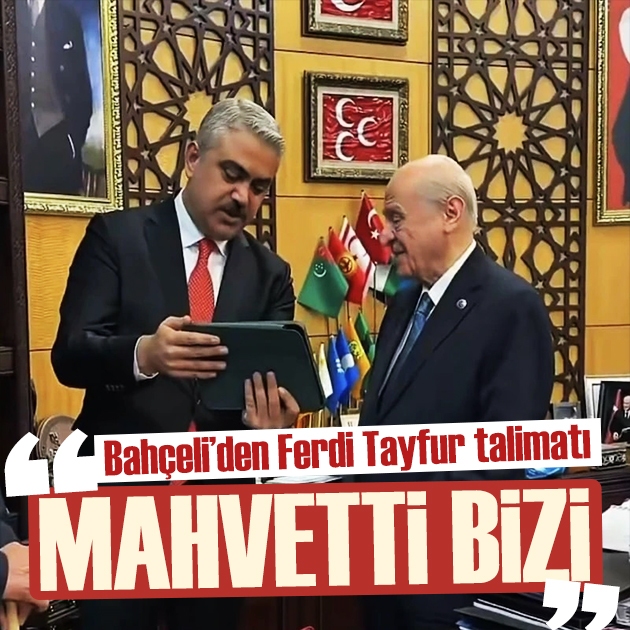Bahçeli'den Ferdi Tayfur'un şarkısına duygusal tepki: Mahvettin bizi!