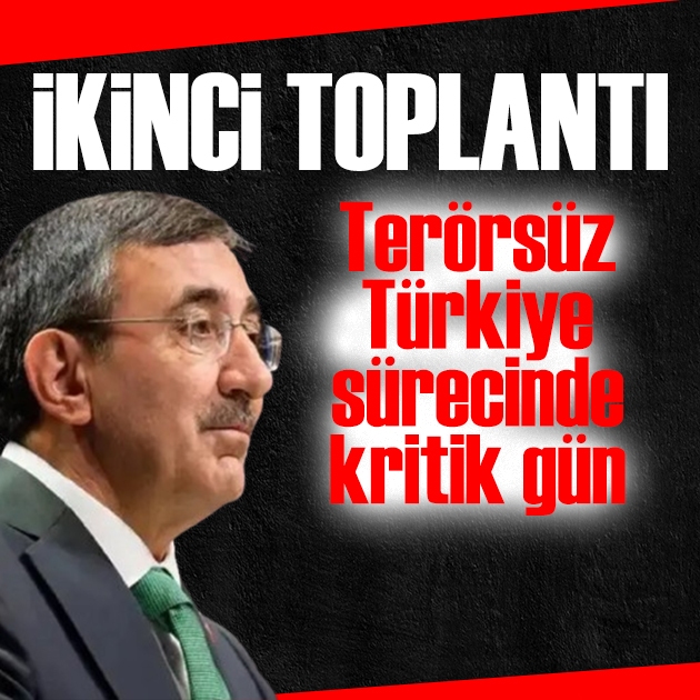 Cevdet Yılmaz duyurdu: Terörsüz Türkiye için ikinci toplantı