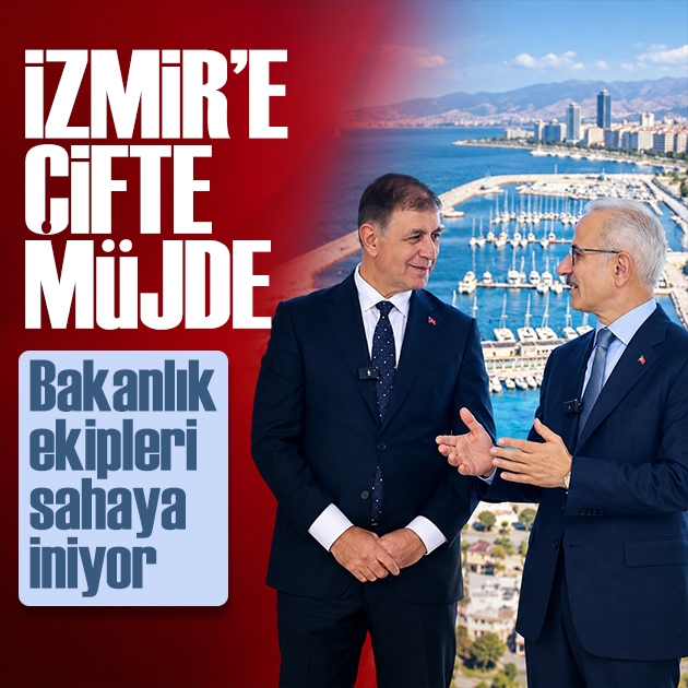 İzmir'de ulaşım için yeni dönem: Bakanlık ekipleri sahaya iniyor