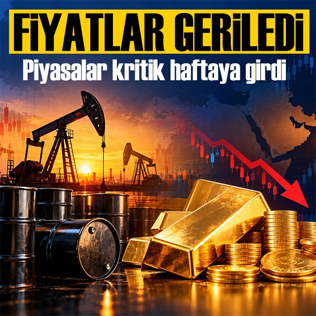 Petrol ve altında yeni hafta: Fiyatlar geriledi
