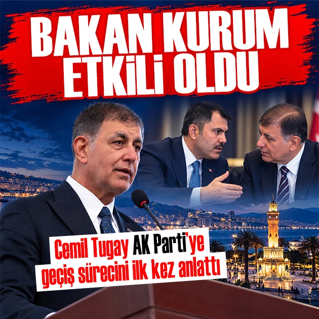 Cemil Tugay AK Parti'ye geçiş sürecini anlattı: Murat Kurum ile görüşme etkili oldu