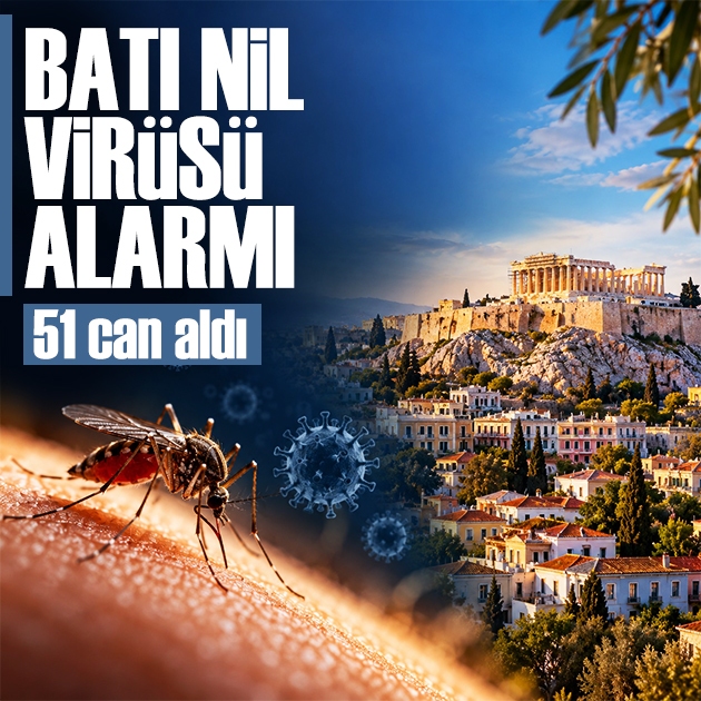 Batı Nil virüsü 51 can aldı! Yunanistan ve çevresi risk altında