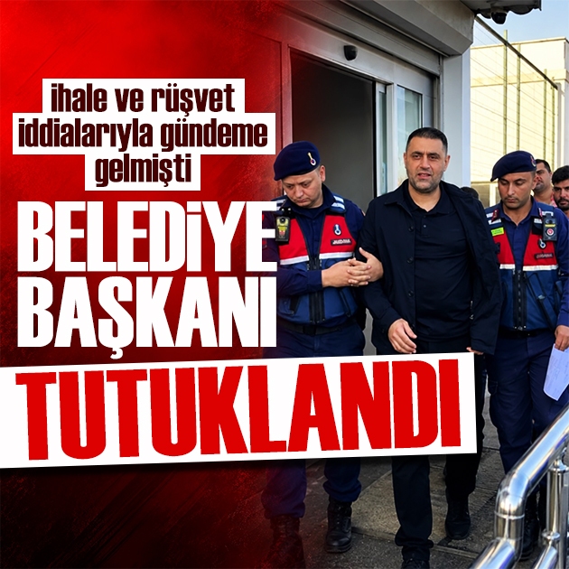 İhale ve rüşvet iddialarıyla gündeme gelmişti: Belediye Başkanı Emrah Kozay tutuklandı