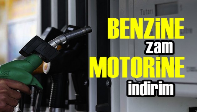 Benzine zam Motorine indirim