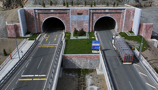 3 milyondan fazla araç bu tüneli geçti