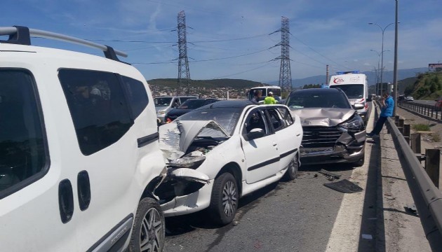 Esenyurt'ta zincirleme kaza: 7 yaralı