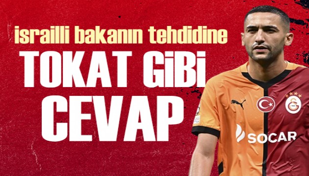 Hakim Ziyech'ten İsrailli bakana tokat gibi cevap