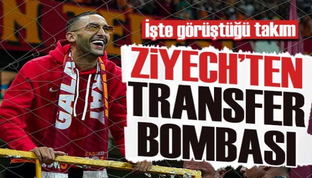 Galatasaray'da Ziyech sürpriz talip