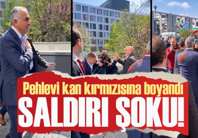 Pehlevi'ye saldırı şoku: Kan kırmızısına boyandı