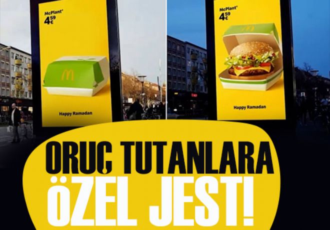 McDonald’s'tan oruç tutanlara özel jest