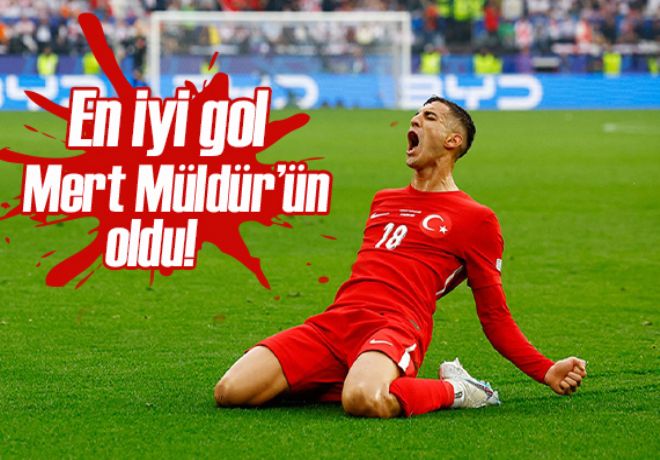 EURO 2024'te ilk maçların en güzel golü Mert Müldür'ün oldu