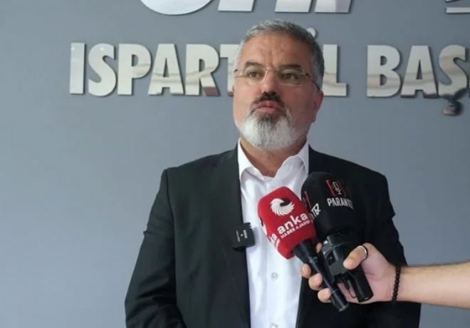 Isparta İl Başkanı yaralandı