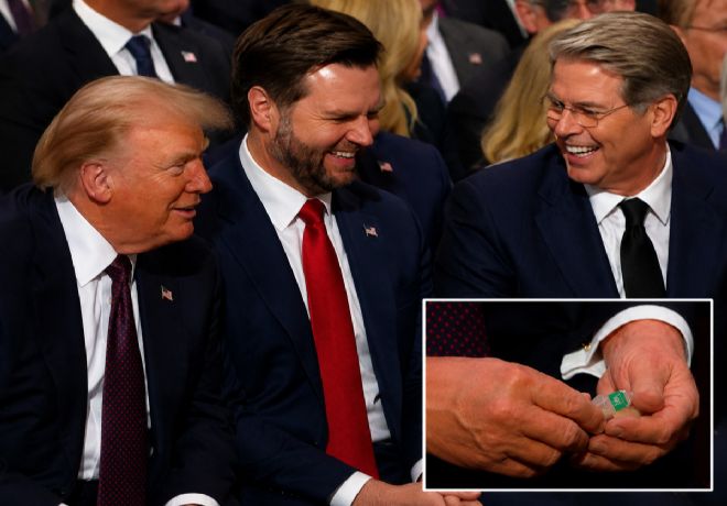 Lindsey Graham'ın cenazesinde Trump ve Vance'dan ilginç görüntüler