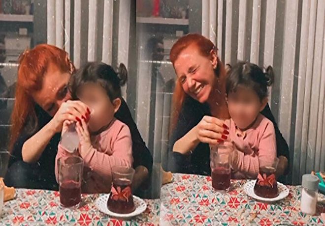4 yaşındaki çocuğa alkol içirip sosyal medyada paylaştı!