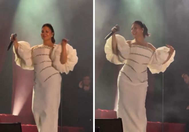 Sibel Can sahnede kurtlarını döktü!