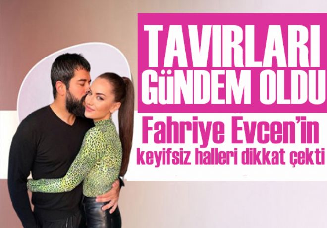 Fahriye Evcen'in Burak Özçivit'e takındığı tavır gündem oldu