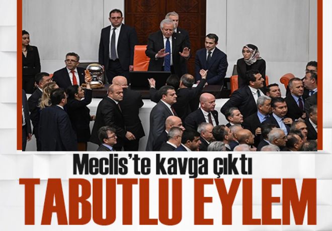 CHP'li vekil tabutla Meclis'e geldi 